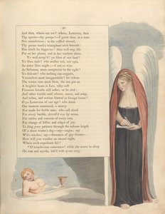 Youngs Night Thoughts、27ページ、O裏切り者の良心！ 作： William Blake